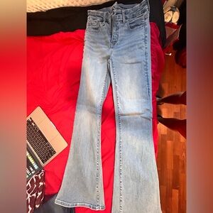 American Eagle Outfitters Light Blue Flare Jeans